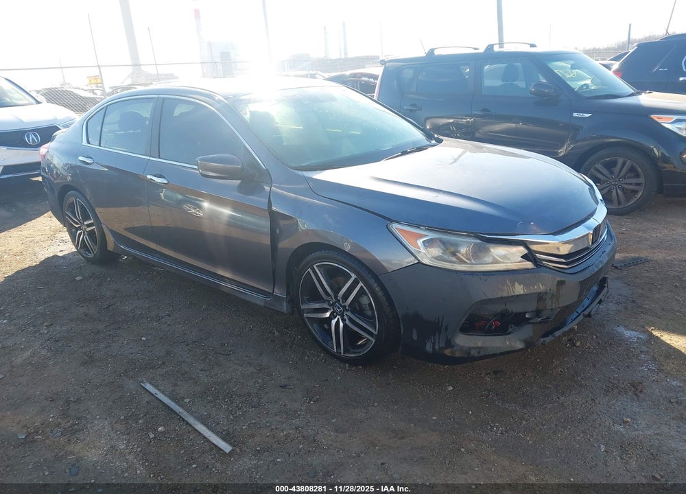 2016 HONDA ACCORD SPORT VIN: 1HGCR2F66GA173862