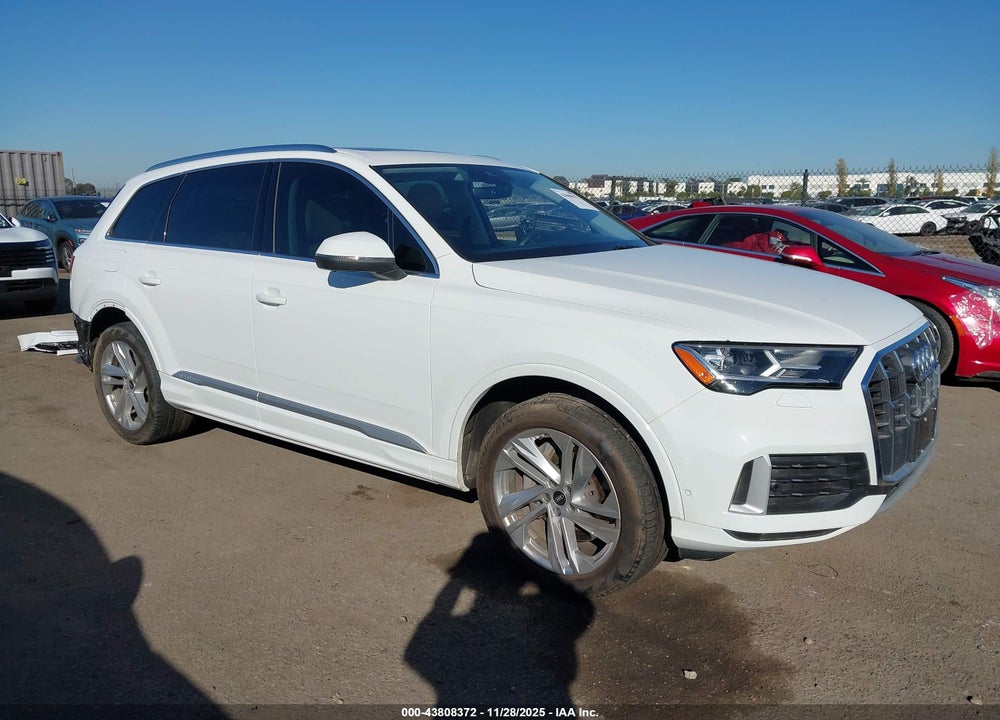2022 AUDI Q7 PREMIUM 45 TFSI QUATTRO TIPTRONIC VIN: WA1AJBF79ND001403