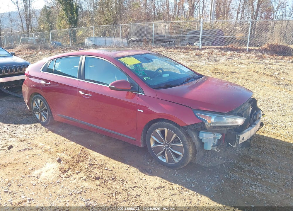 2019 HYUNDAI IONIQ HYBRID LIMITED VIN: KMHC85LC7KU121592