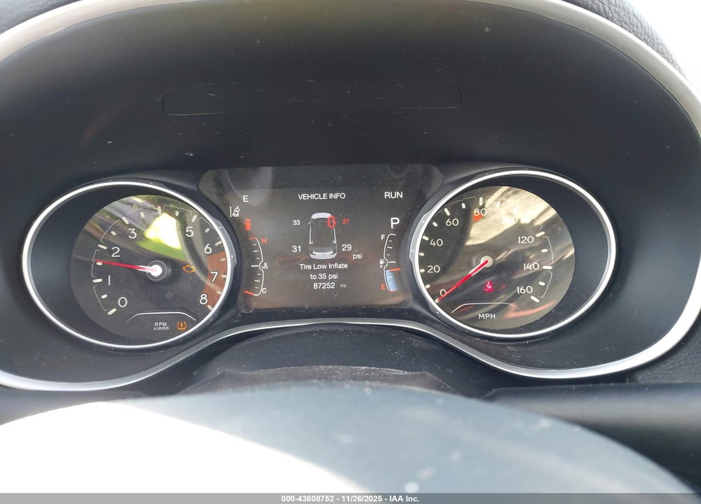 2018 JEEP COMPASS LIMITED FWD VIN: 3C4NJCCB4JT406904