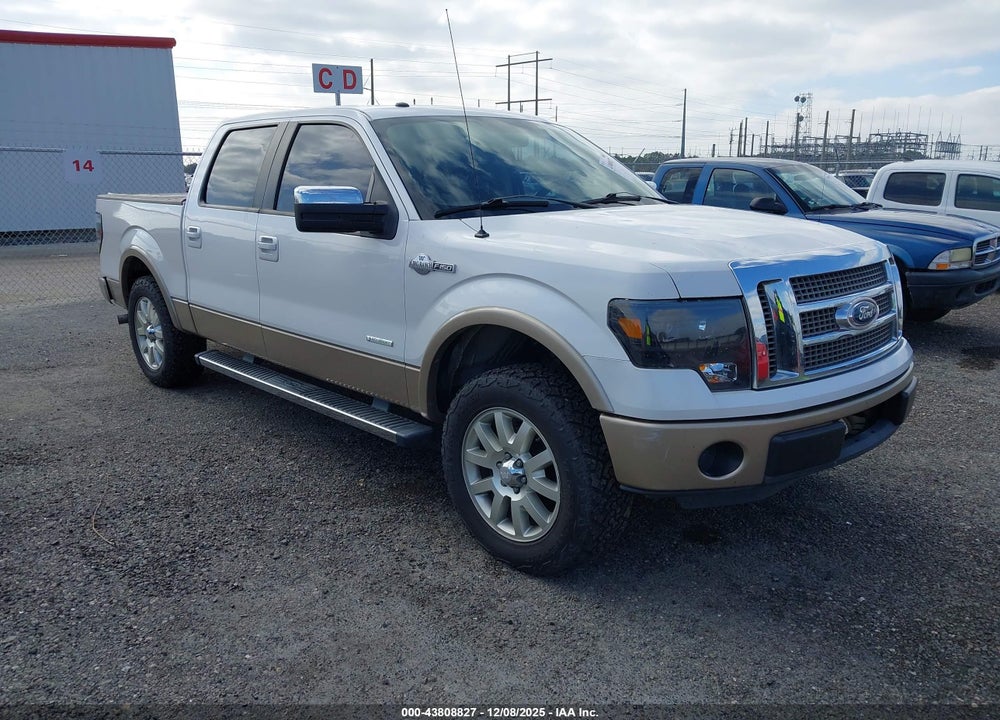 2011 FORD F-150 KING RANCH VIN: 1FTFW1CT6BKE06957