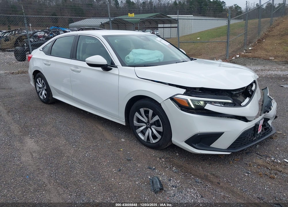 2022 HONDA CIVIC LX VIN: 2HGFE2F23NH520519
