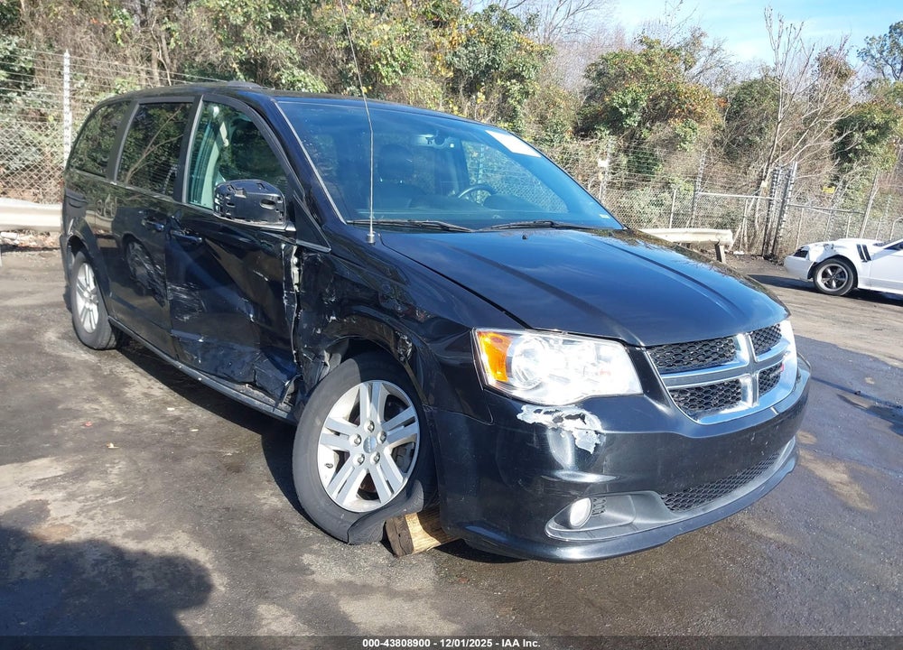 2018 DODGE GRAND CARAVAN SXT VIN: 2C4RDGCG1JR240257