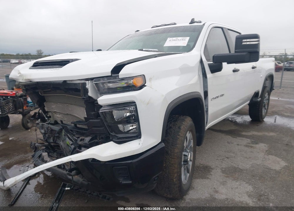 2025 CHEVROLET SILVERADO 2500HD 4WD  STANDARD BED CUSTOM VIN: 2GC4KMEY2S1175357