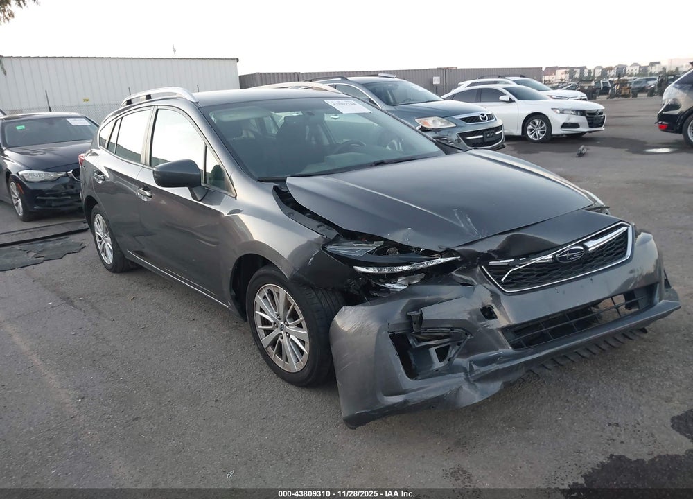 2018 SUBARU IMPREZA 2.0I PREMIUM VIN: 4S3GTAB62J3741425