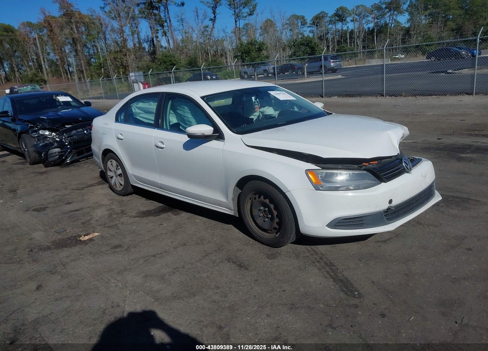 2013 VOLKSWAGEN JETTA 2.5L SE VIN: 3VWDX7AJ7DM451861
