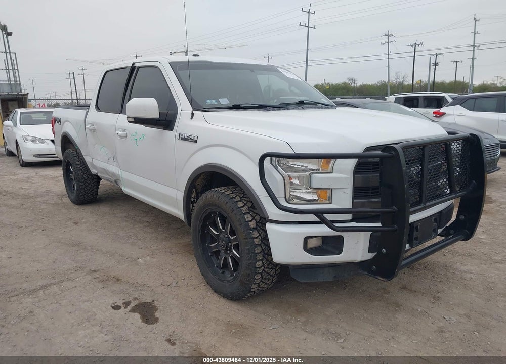 2016 FORD F-150 LARIAT VIN: 1FTEW1EF2GKD74096