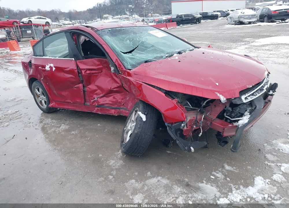 2012 CHEVROLET CRUZE 1LT VIN: 1G1PF5SC3C7291177