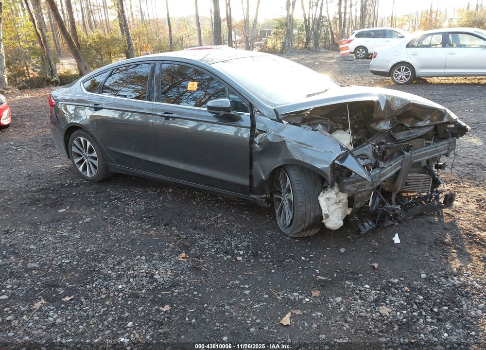 2019 FORD FUSION SE VIN: 3FA6P0T90KR213796