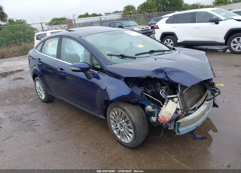 2016 FORD FIESTA TITANIUM VIN: 3FADP4CJ9GM175384