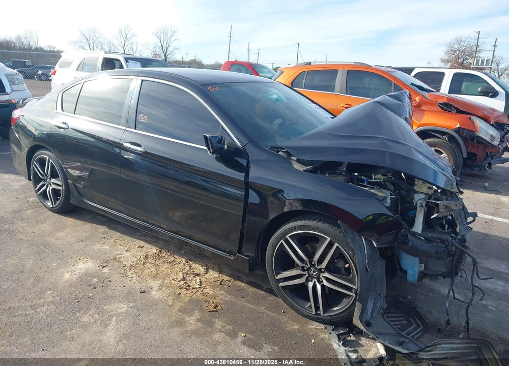 2017 HONDA ACCORD SPORT SE VIN: 1HGCR2F12HA069794