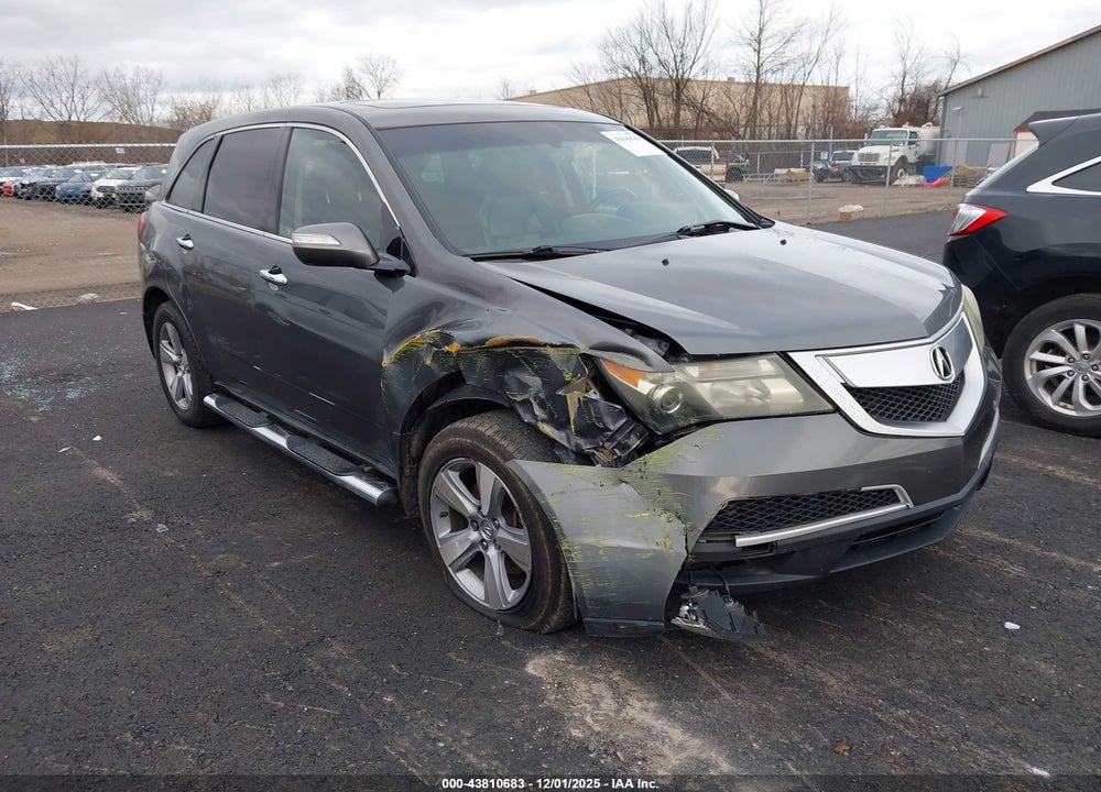 2012 ACURA MDX TECHNOLOGY PACKAGE VIN: 2HNYD2H32CH514881