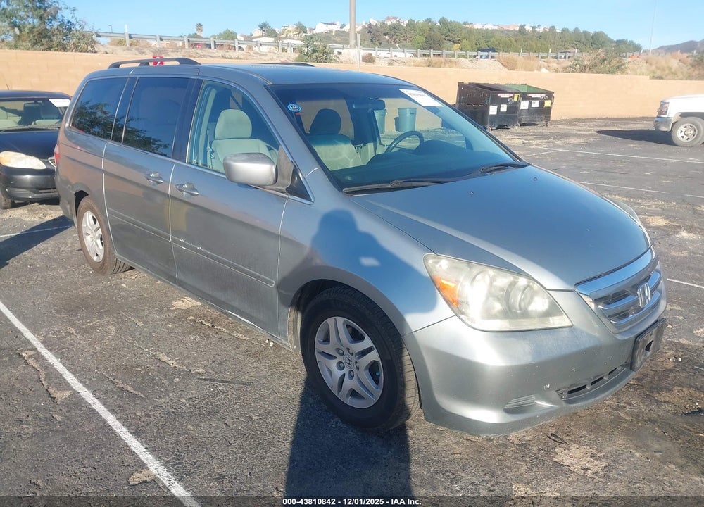 2007 HONDA ODYSSEY EX VIN: 5FNRL38427B081148
