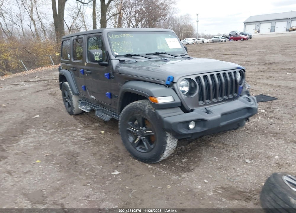 2021 JEEP WRANGLER UNLIMITED SPORT ALTITUDE 4X4 VIN: 1C4HJXDN9MW684256