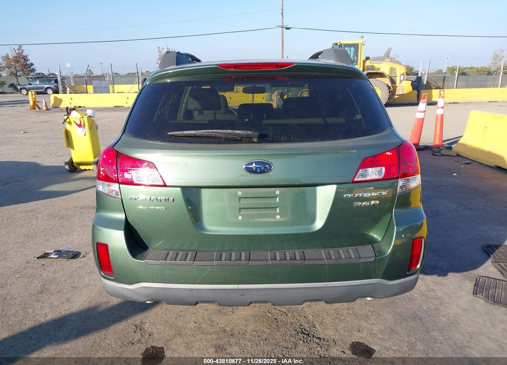 2012 SUBARU OUTBACK 3.6R VIN: 4S4BRDAC6C2266884