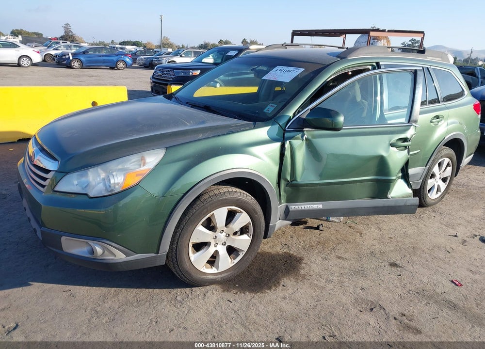 2012 SUBARU OUTBACK 3.6R VIN: 4S4BRDAC6C2266884