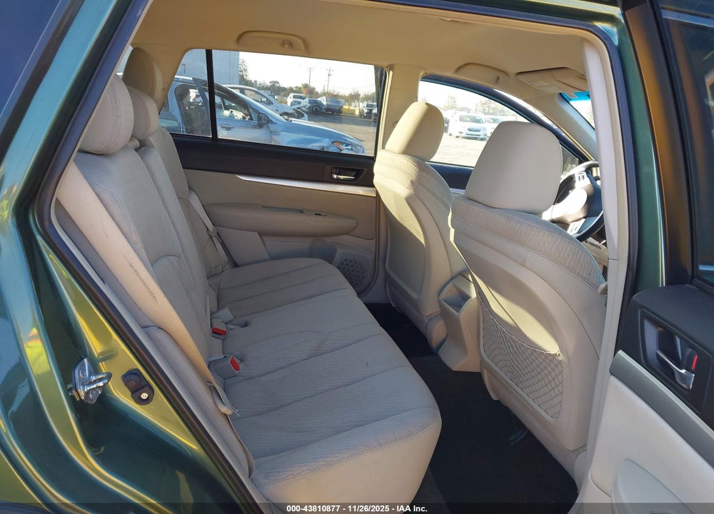 2012 SUBARU OUTBACK 3.6R VIN: 4S4BRDAC6C2266884