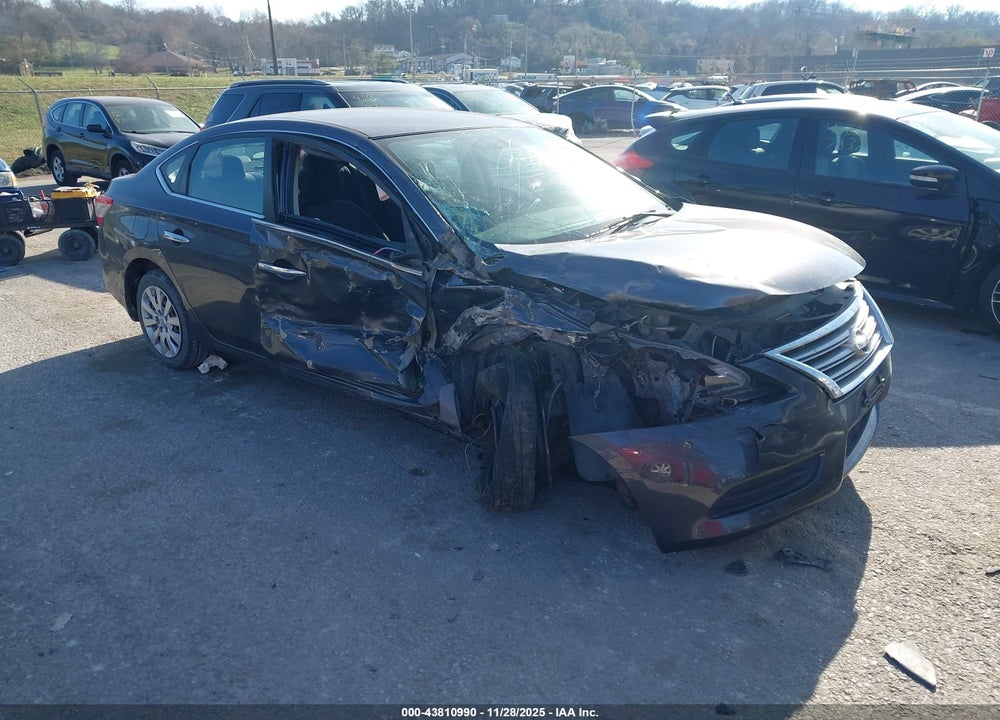 2014 NISSAN SENTRA SV VIN: 3N1AB7AP7EY312075