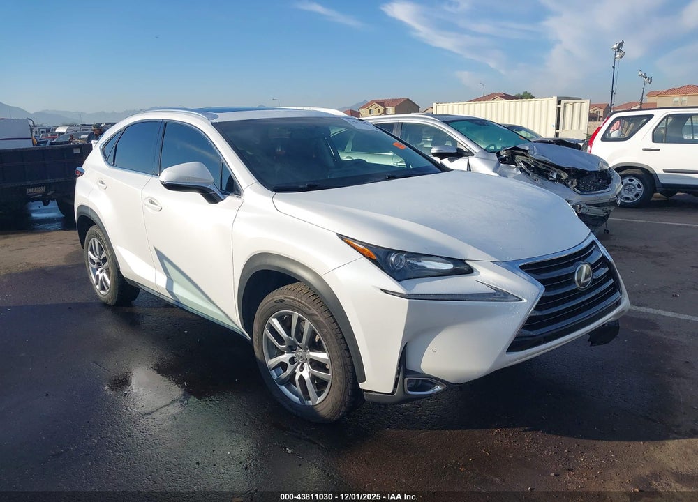 2016 LEXUS NX 200T VIN: JTJYARBZ5G2022541