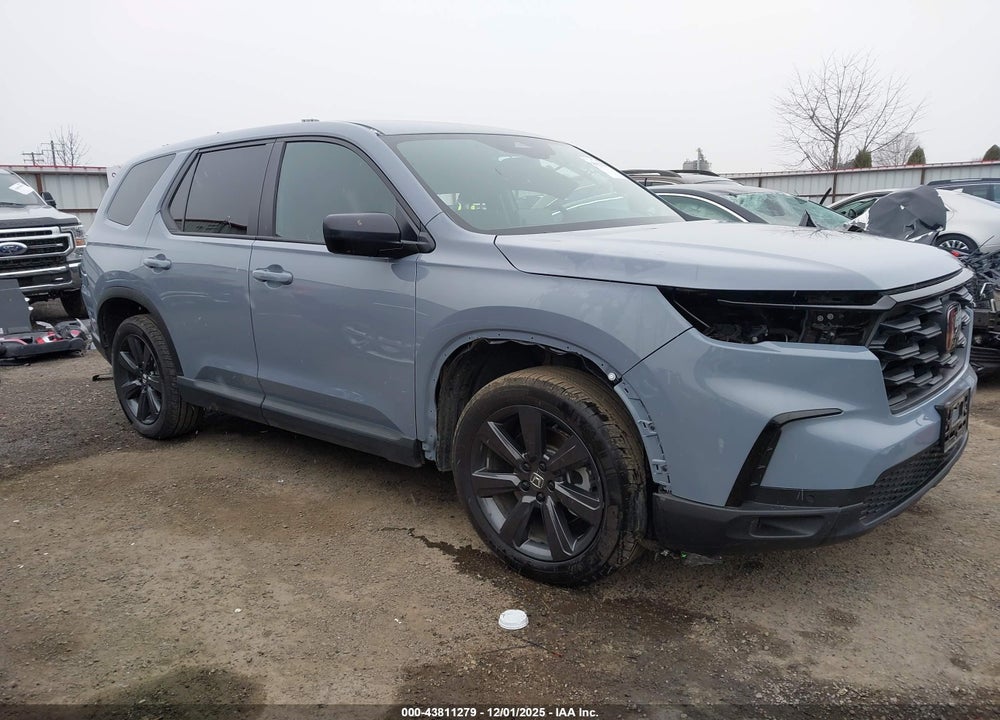 2025 HONDA PILOT SPORT VIN: 5FNYG1H39SB114036