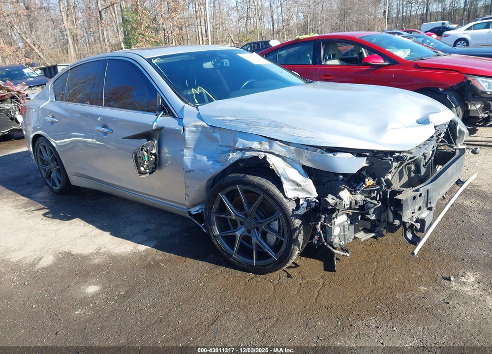 2014 INFINITI Q50 SPORT VIN: JN1BV7ARXEM683084