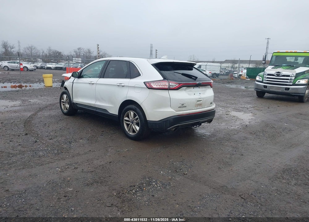 2015 FORD EDGE SEL VIN: 2FMTK4J9XFBB94633
