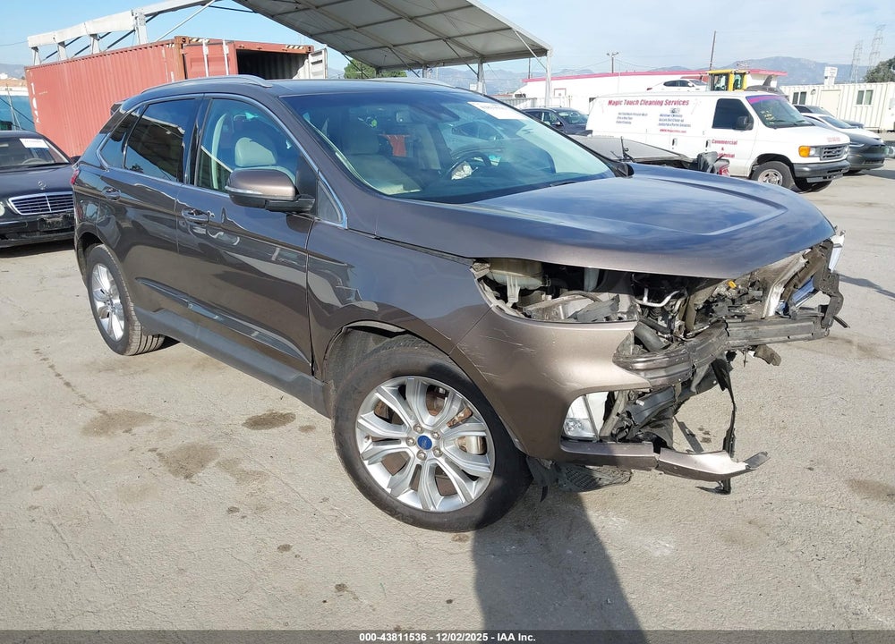 2019 FORD EDGE TITANIUM VIN: 2FMPK3K91KBC49832