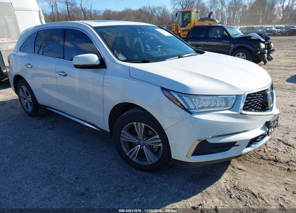 2020 ACURA MDX STANDARD VIN: 5J8YD4H31LL006326
