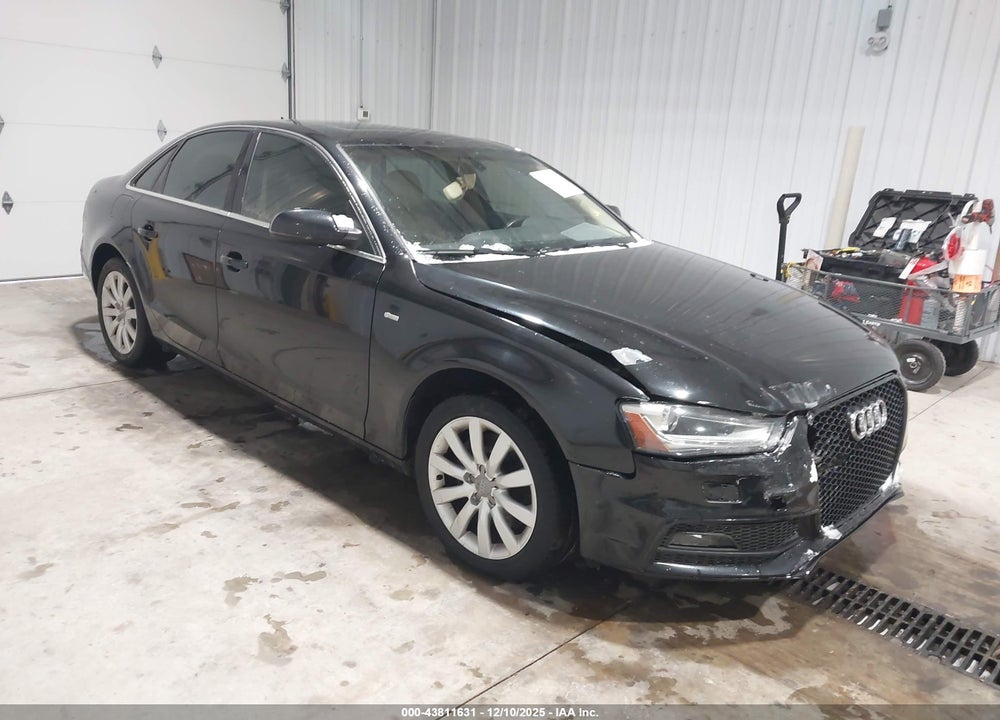 2013 AUDI A4 2.0T PREMIUM VIN: WAUFFAFL8DN016873
