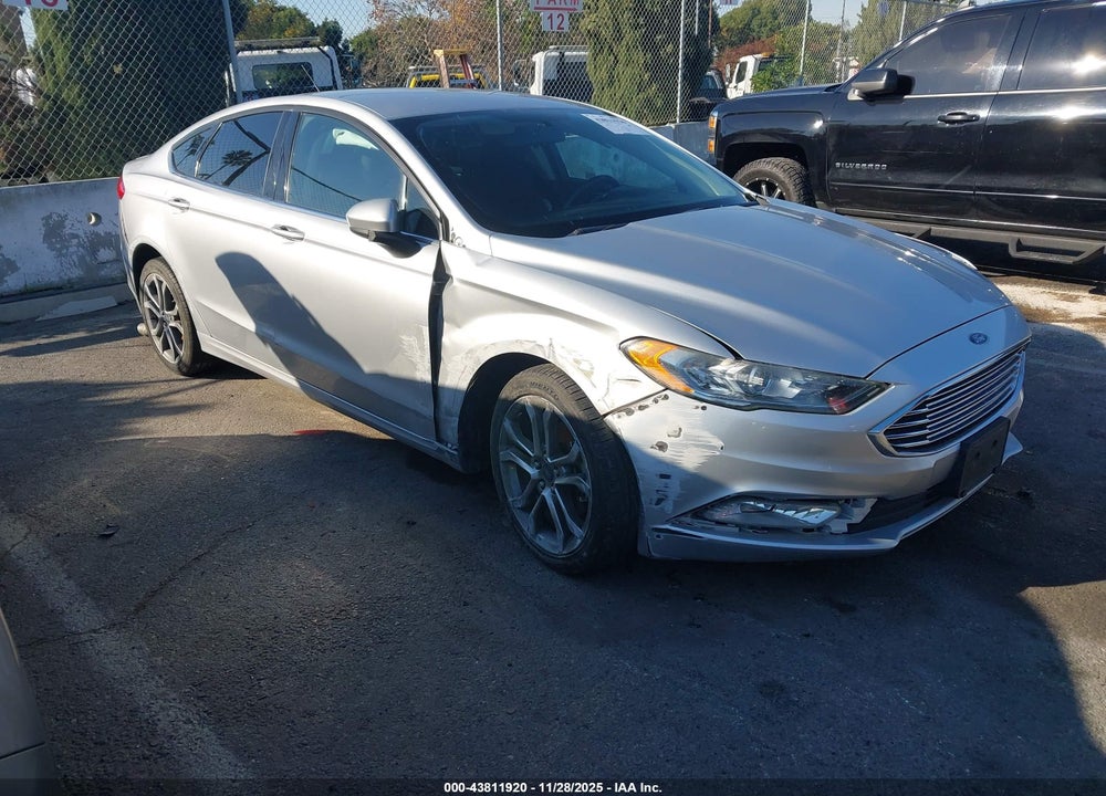 2017 FORD FUSION S VIN: 3FA6P0G78HR195369