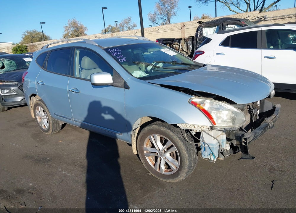 2013 NISSAN ROGUE SV VIN: JN8AS5MTXDW014155