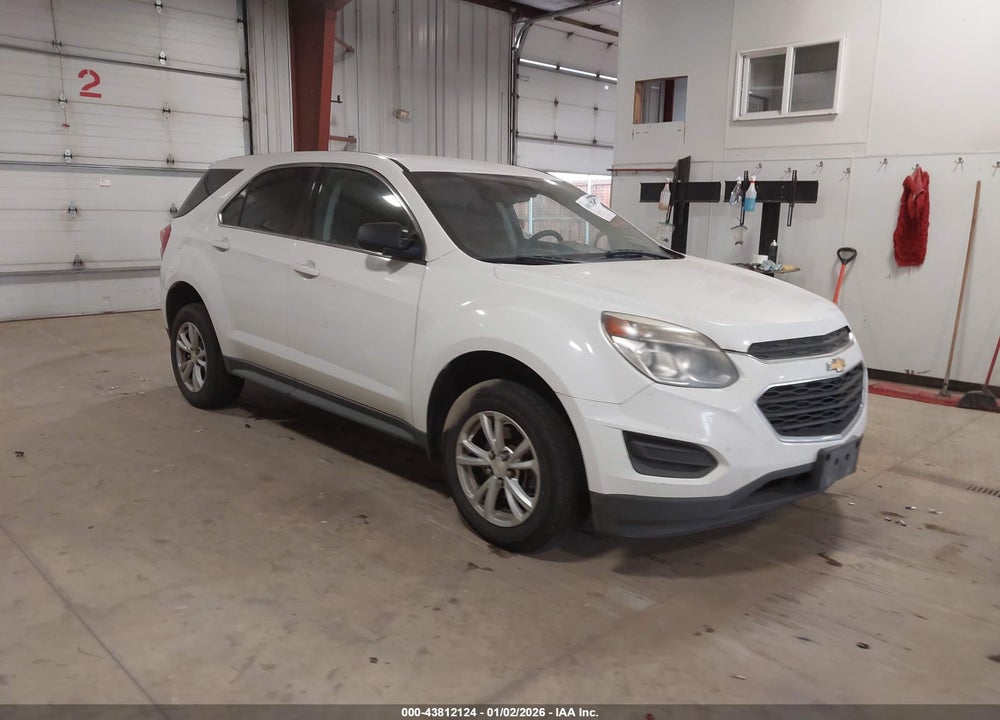 2017 CHEVROLET EQUINOX LS VIN: 2GNFLEEK6H6255500