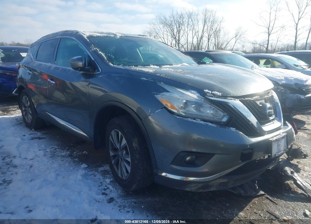2016 NISSAN MURANO SV VIN: 5N1AZ2MHXGN154343