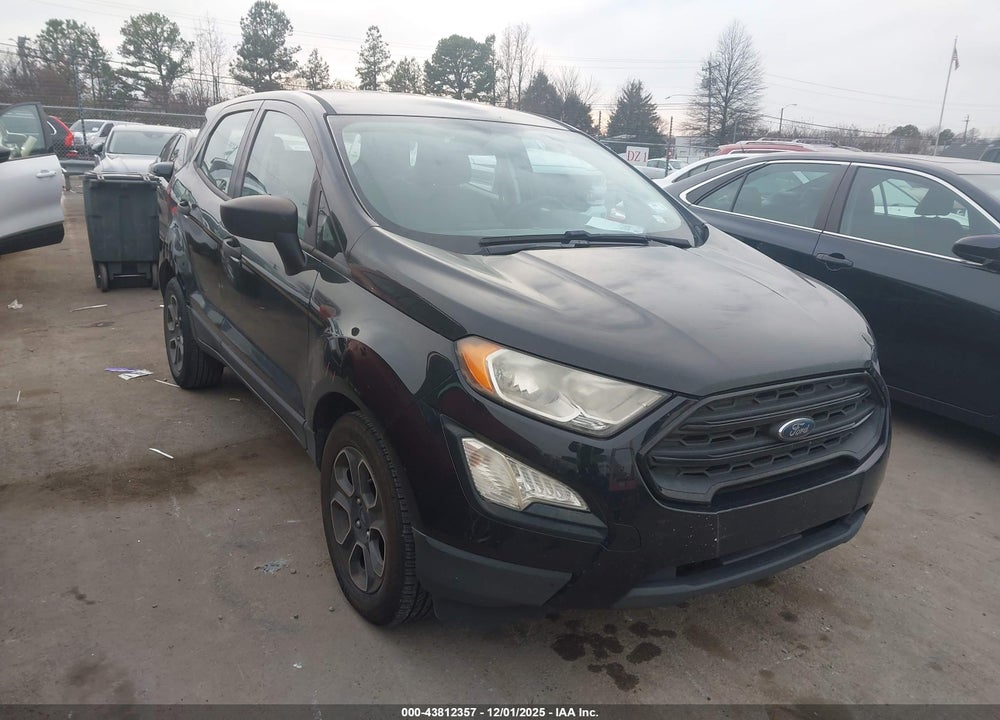 2018 FORD ECOSPORT S VIN: MAJ3P1RE7JC212512