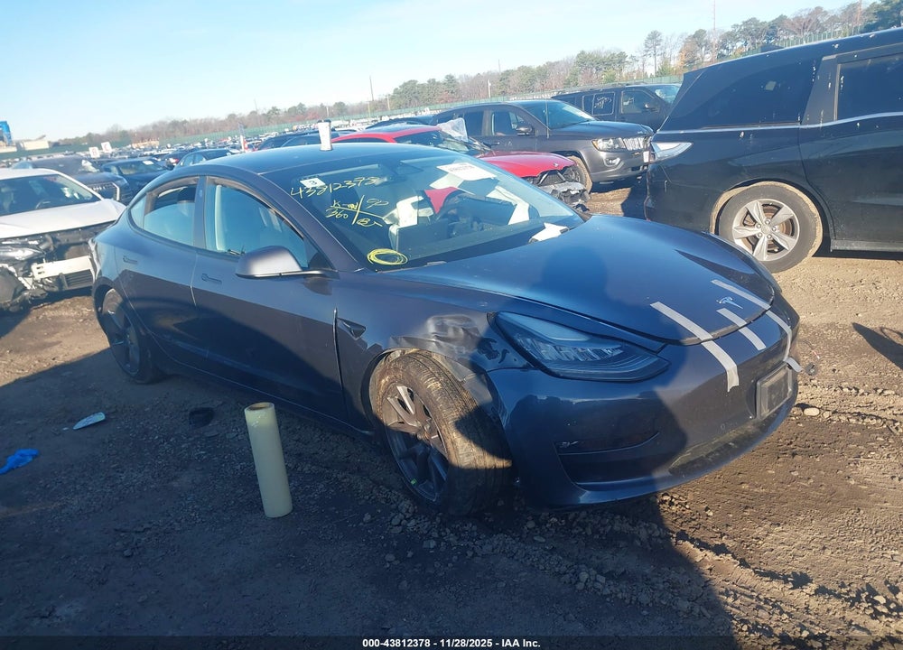 2021 TESLA MODEL 3 LONG RANGE DUAL MOTOR ALL-WHEEL DRIVE VIN: 5YJ3E1EB3MF861971