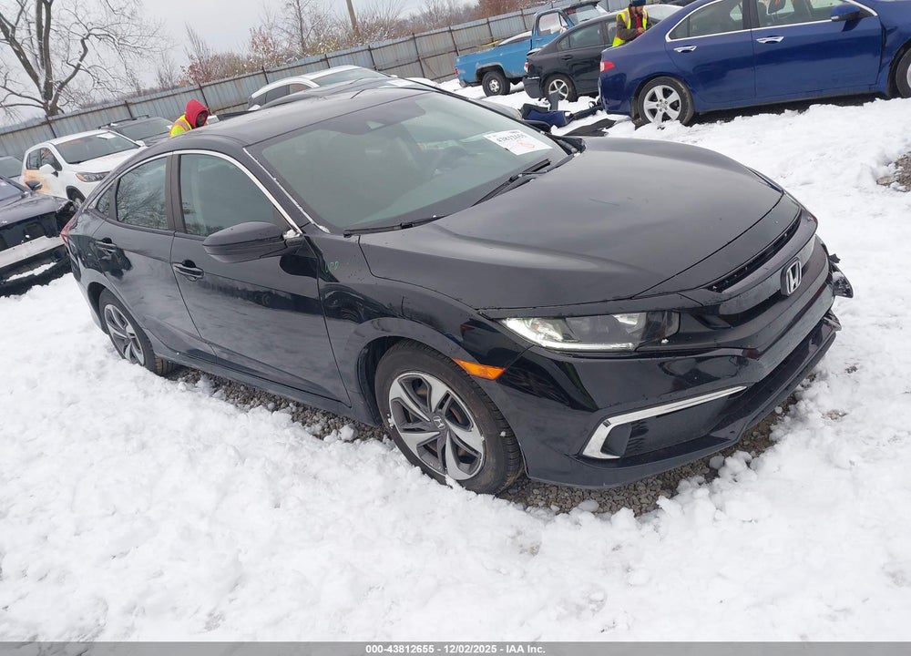 2020 HONDA CIVIC LX VIN: 19XFC2F67LE027166