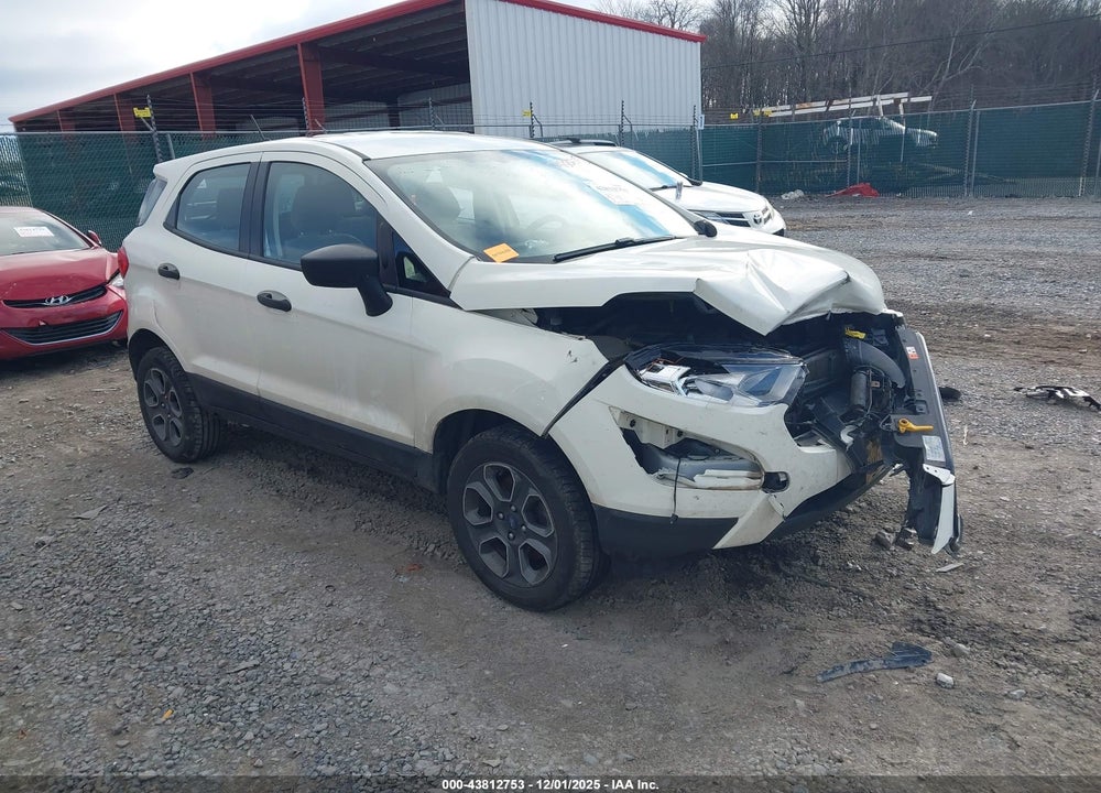 2020 FORD ECOSPORT S VIN: MAJ6S3FL6LC367341
