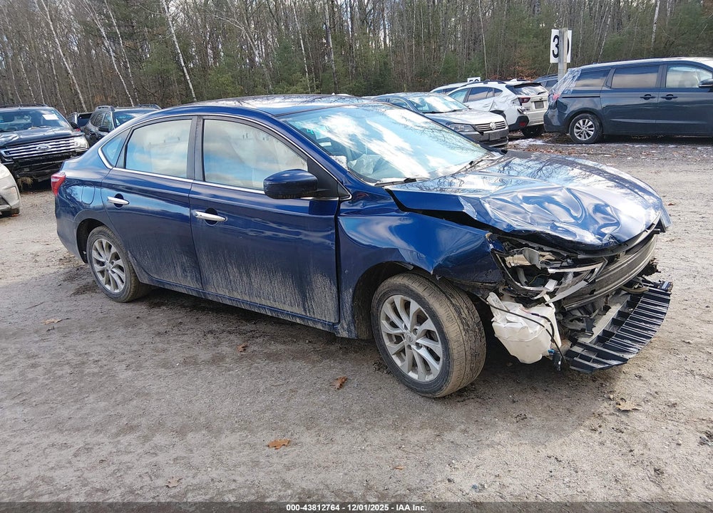 2019 NISSAN SENTRA SV VIN: 3N1AB7AP6KY323516