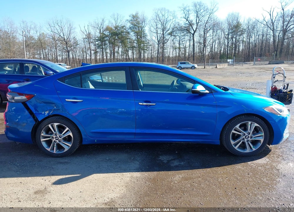 2017 HYUNDAI ELANTRA LIMITED VIN: KMHD84LF6HU162832