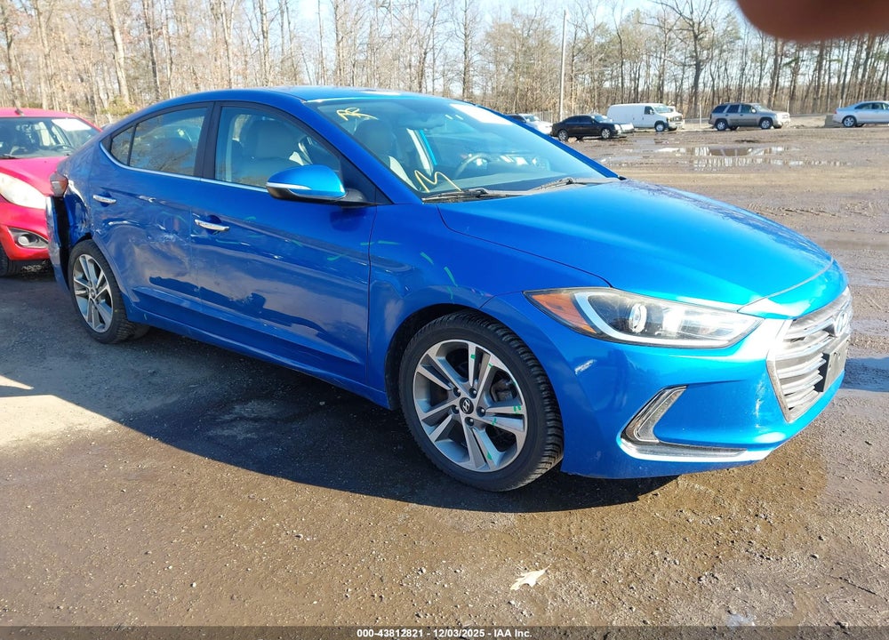 2017 HYUNDAI ELANTRA LIMITED VIN: KMHD84LF6HU162832
