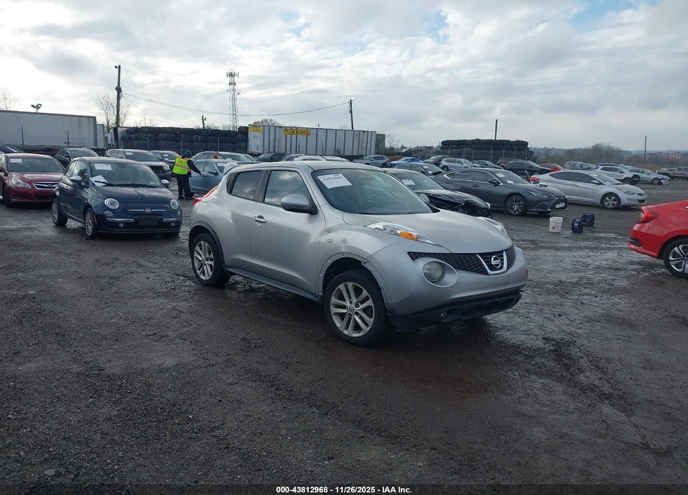 2012 NISSAN JUKE SV VIN: JN8AF5MV3CT127239