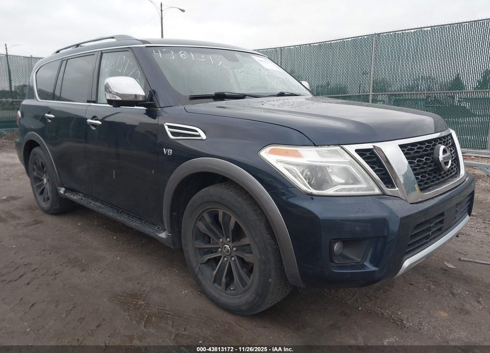 2017 NISSAN ARMADA PLATINUM VIN: JN8AY2NE7H9707427