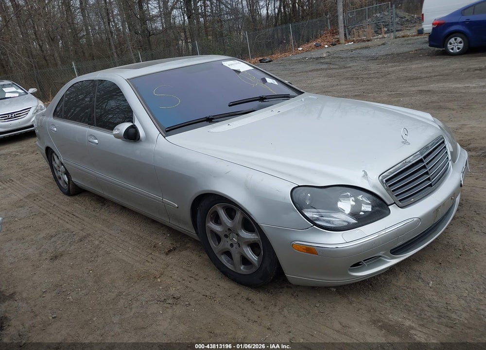 2003 MERCEDES-BENZ S 500 VIN: WDBNG84J63A362933