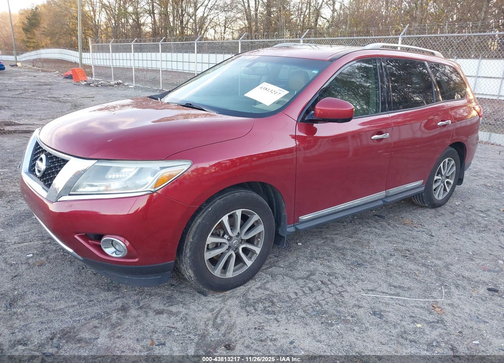2015 NISSAN PATHFINDER SL VIN: 5N1AR2MNXFC687308