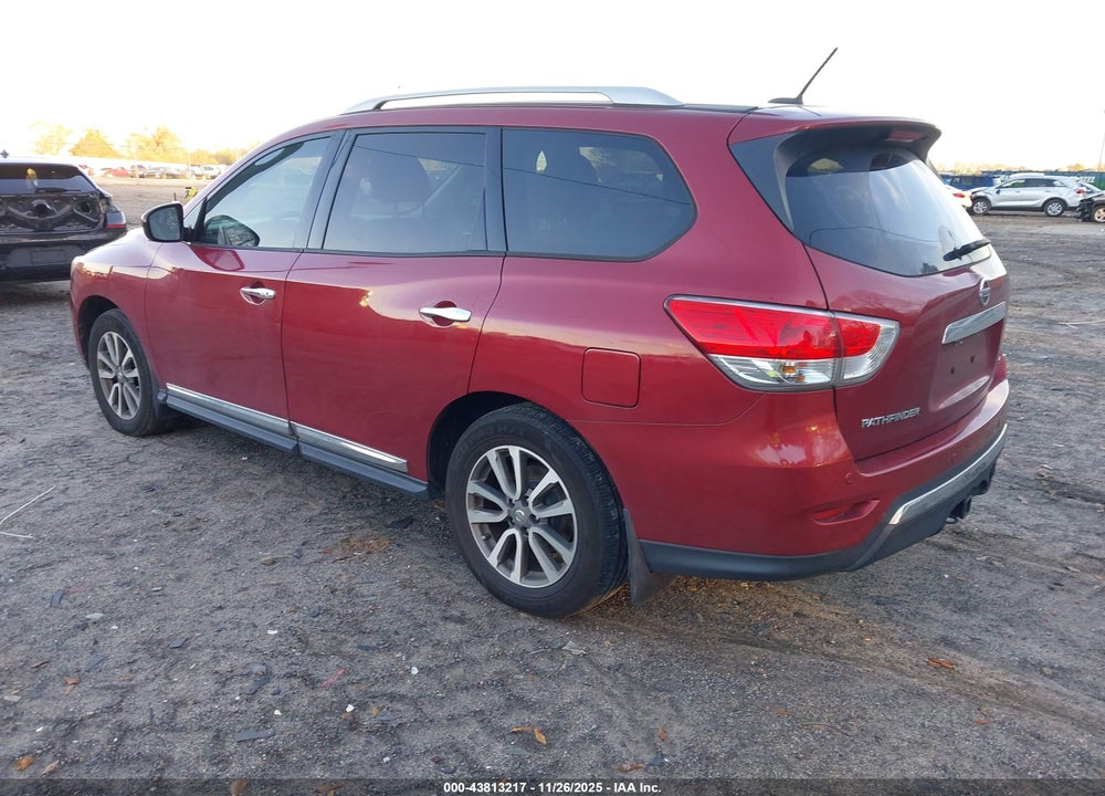 2015 NISSAN PATHFINDER SL VIN: 5N1AR2MNXFC687308