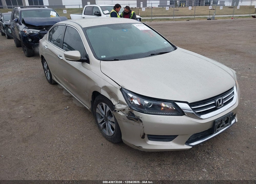 2014 HONDA ACCORD LX VIN: 1HGCR2F38EA296453