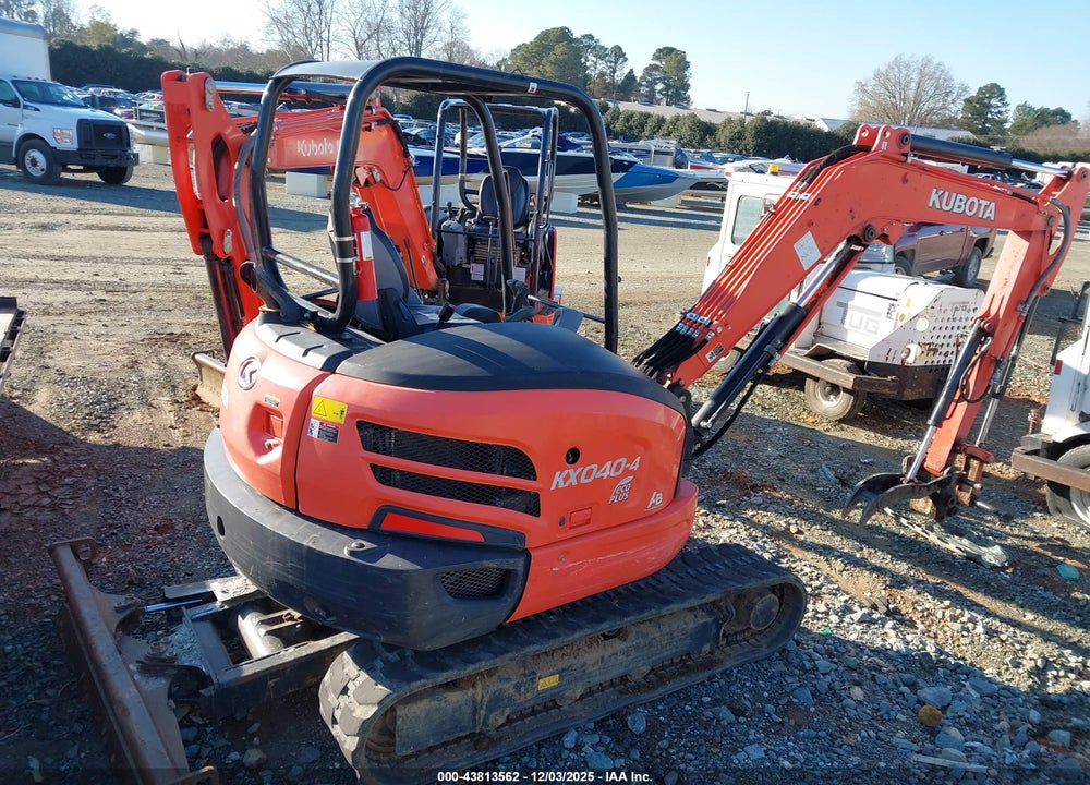 2015 KUBOTA KX040 VIN: JKUK0404P01H22058