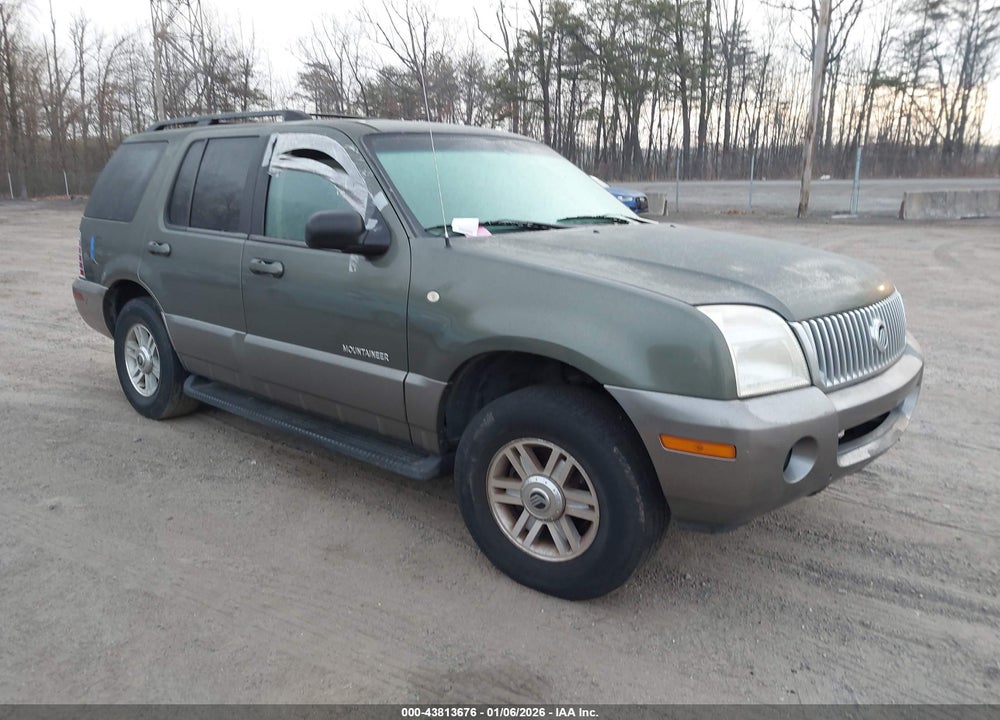 2002 MERCURY MOUNTAINEER VIN: 4M2ZU86E02UJ30623