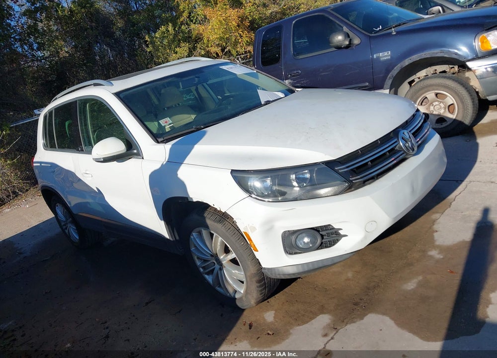 2014 VOLKSWAGEN TIGUAN SEL VIN: WVGAV3AX1EW596769