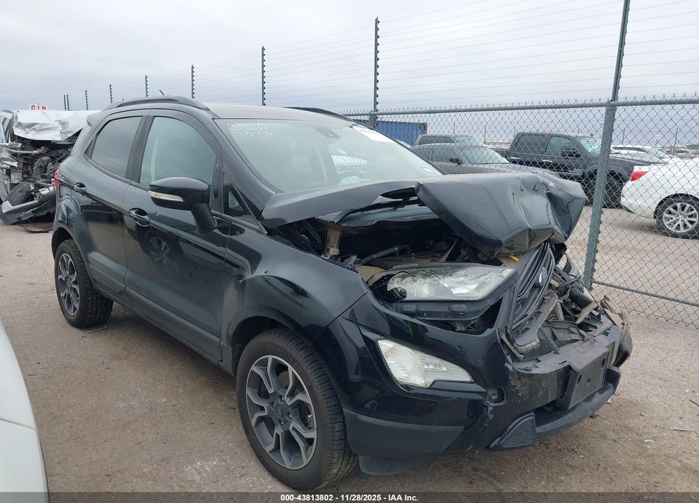 2019 FORD ECOSPORT SES VIN: MAJ6S3JLXKC267538